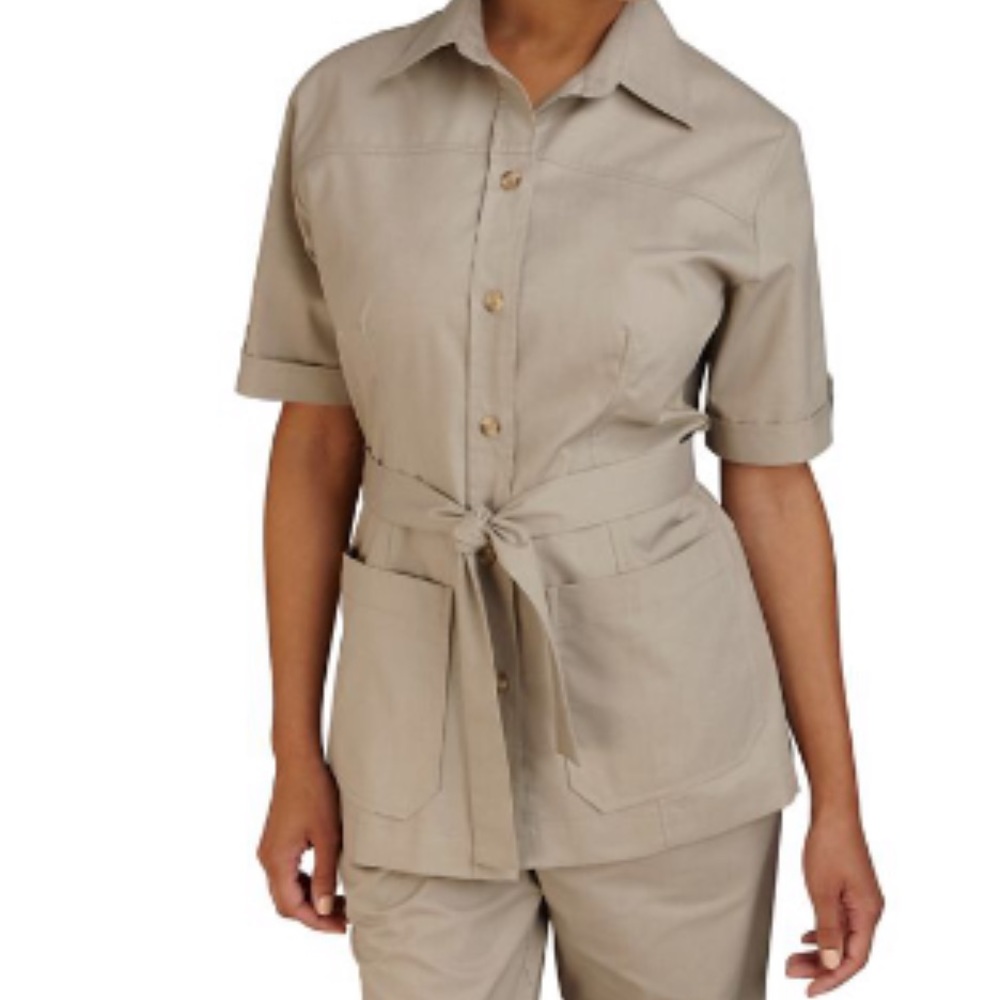 CINTAS SAHARA TAB-SLEEVE TUNIC SIZE L AND M NWOT